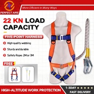 3M Double Hook Safety Belt Full Body Safety Belt High-Altitude Work Safety Protective Belt Five-Poin