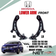 HONDA LOWER ARM FRONT HONDA CITY TMO, JAZZ TFO, INSIGHT HYB ( 51360-TGO-T02 LH & 51350-TGO-T02 RH )