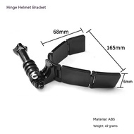 Motorcycle Integrated Hinge Motorcycle Helmet Chin Bracket Gopro Dajiang 360 Ant Sports Camera Accessories
