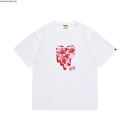 Aape A bathing ape Bape Unisex Tee Tshirt T Shirt Baju Lelaki Man Men Women Korean Japan Fashion 100