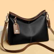 handbag women brik handbag Jenama wanita messenger bag wanita 2025 beg kulit baru kulit lembut berka
