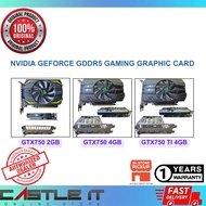 Castle IT Nvidia GeForce GTX 750 GTX 750 4GB GTX 750 Ti 4GB GDDR5 Gaming Graphic Card