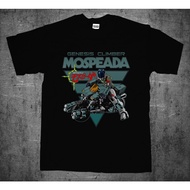 Genesis Climber Mospeada Japan Retro 80s Mecha Anime Robot Rare Design T-shirt S-5XL