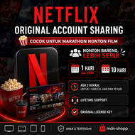 [Bonus Gantungan Kunci] Langganan Netflix Akun Original Murah 24 Jam (Akun Private)