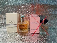 1 件 Armani / Ralph Lauren 7 ml 香水 ( Armani Because It's You edp  / Ralph Lauren Woman edp / Ralph La