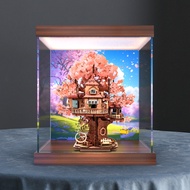 [Acrylic Display Box] Suitable for ROLIFE ROLIFE Sakuramoriya 3d Three-Dimensional Puzzle Building B
