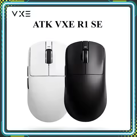 ATK Vxe Dragonfly R1 SE Gaming Mouse Lightweight Long Battery Life Wireless Bluetooth Custom Mice PC