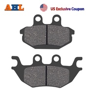 AHL Motorcycle Semi-Organic Metal Rear Brake Pads For KAWASAKI KAF820 KAF1000 KAF 820 1000 Mule Pro 
