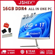 All-in-one PC Intel Celeron N5095 Processor DDR4 16GB RAM 256/512 GB 1TD SSD Learning Computer Offic