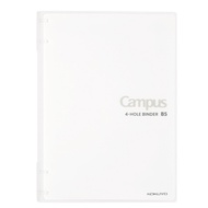 [KOKUYO] Campus 2x2 Thin 4-Hole Binder (GB) B5-Transparent TAAZE Reading Book Life Online Bookstore