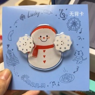 [A Grocery Store] Little Red Book Halbin Acrylic Little Snowman Cultural Creative Refrigerator Magne