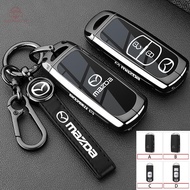 Zinc Alloy Key Protector Cover Key Holder for Mazda 3 Alexa CX30 CX-30 CX-5 CX5 CX3 CX-3 CX8 CX-8 CX