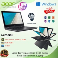 Acer Travelmate Spin B118 Series Touchscreen