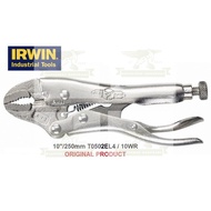 1 UNIT IRWIN VISE-GRIP CURVED LOCKING PLIER WITH WIRE CUTTER (10 INCH/250MM)