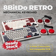 NEWEST - 8BitDo Retro Wireless 87 Keys Hotswappable Mechanical Keyboard