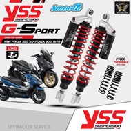 โช๊ค YSS G-SPORT Black series smooth ใช้กับรุ่น NEW Forza350 Forza300 (แท้100%) รับประกันโรงงาน