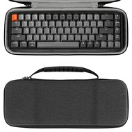 Geekria 65% Compact Keyboard Case, Hard Shell Travel Carrying Bag for 68 Keys Compact Keyboard, Comp