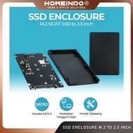 Enclosure SSD M.2 to 2.5 inch SATA Adapter Card 7mm