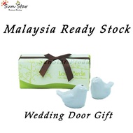 Love Birds in the Window Salt & Pepper Shaker Door Gift Kahwin Murah Doorgift Wedding Favor Party Fa