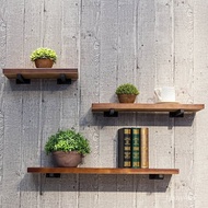 Wall Shelf Wall Solid Wood Partition Decorative Bookshelf Wall Shelf Wall Shelf Kitchen Storage Chen Jinna