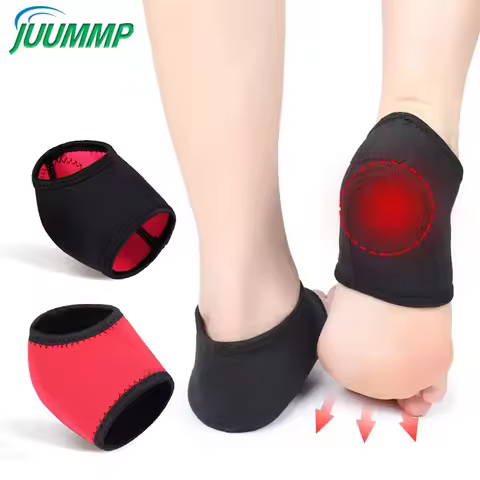 1Pair Plantar Fasciitis Heel Protectors, Heel Cushion Support for Heel Pain Relief, Achilles Tendini