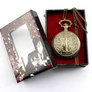 Black Butler Pocket Watch Butler Pocket watch Large-sized antique black Butler pocket watch electron