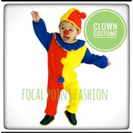 Boys clown costume clown Circus horror Halloween costume