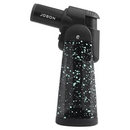 VFDRT JOBON บุหรี่ซิการ์กันลมโปร่งแสงไฟฉายเจ็ทไฟแช็คมองเห็นได้อุปกรณ์เสริมสำหรับการสูบบุหรี่บิวเทนอุ