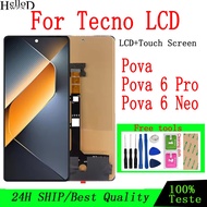 Original Tecno Pova 6 Pova 6 Neo Pova 6 Pro 5G LCD Display Touch Screen Replacement