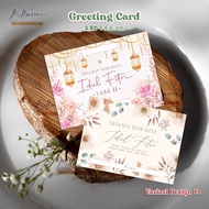 EID AL-FITR RAMADHAN EID GREETING CARD 1-SIDED/ CODE IF03