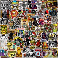 100Pcs/Set ☆ Rock Band . Guns N' Roses Q-2 Mini Diary Manual Stickers ☆ DIY Fashion Scrapbooks Album