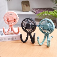 jisulife mini fan jisulife fan Cross-Border Octopus Fan Handheld Stroller Dormitory Desktop Charging