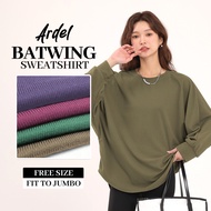 ARDEL BATWING COTTON LONG SLEEVE WOMEN SWEATSHIRT [B36032]