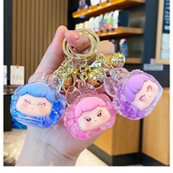 GANTUNGAN Keychain Keychain/ Cute Bag Keychain/ Motorcycle Keychain Cute Keychain/ Face Emotion Keyc