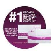 Fortelle 28's + Omega-3 28's (EXP: October 2025) For Female Fertility Belvea Begin For Male Fertilit