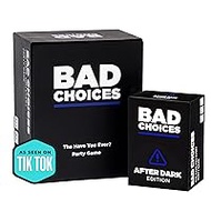 BAD CHOICES Party Game + After Dark Edition Set - Hilarious Adult Card Game for Friends, Fun Parties and Board Games Night with Your Group
