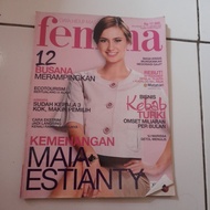 Majalah Femina cover Marissa edisi 2009