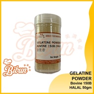 Gelatine Powder | Serbuk Gelatin Bovine Beef 150 bloom HALAL For making cheese cake 鱼胶粉 (牛骨)