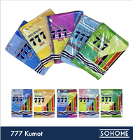 SOHOME 777 High-Quality Cotton Blanket/Kumot [Single/Double] Size - UNISEX PLAID DESIGN, ACTUAL PHOT