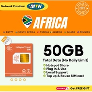 Leletravel【南非 Sim Card】【 South Africa Sim Card 】【4G/5G High‑Speed SIM Card 】+ Free Gift🔥