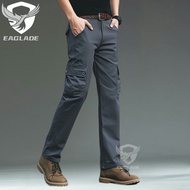 กางเกงสินค้าที่มีกลยุทธ์ Eaglade สำหรับผู้ชาย1699ใน B02สีดำ