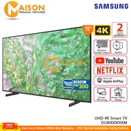 Samsung 75" Crystal 4K UHD Smart TV UA75DU8000KXXM