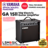 Yamaha GA15II Guitar Amplifier 15 Watt Amp Twin Channel Electric Guitar Combo Speaker Amplifier (GA15 GA 15)