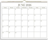 Calendar 2025-2026 - Wall Calendar from October 2025 - December 2026, 15 Months Calendar with Premiu
