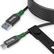 Plugable USB C to USB A Cable, USB 3.2 Gen 2 USB Cables, 3A (15W) Charging USB C Data Cable 5Gbps fo