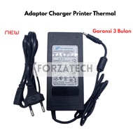New 24V Thermal Printer Charger Adapter