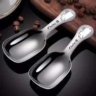 Kapibara Stainless Steel Thickened Short Handle Teaspoon Mini Small Spoon Coffee Measuring Spoon Tea