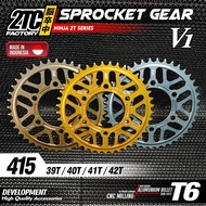 SPROCKET GEAR V1 NINJA 2-STROKE ALUMINUM SERIES 7075 T6 415 BY 2TC FACTORY