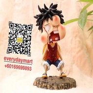 READY STOCK❗️LIMITED EDITION ONE PIECE🔥MONKEY D. LUFFY SWOLLEN FACE🔥Q VERSION GK ACTION FIGURE