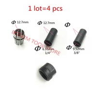 Collet 1/2" 1/4" 3/8" 12.7mm untuk MAKITA 763629-0 763622-4 763628-2 3612Y M3600 3612 3612C MT3600 3
